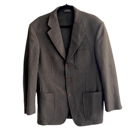 SAMUELSOHN J.P. TILFORD Button Front Blazer 41 - Picture 2 of 12